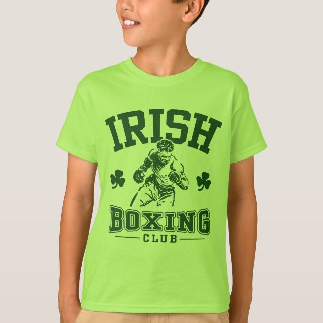 Irish Boxing T Shirt (Framsida)