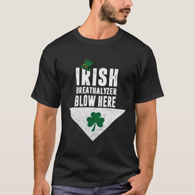 Irish Breathalyzer-slag här... T Shirt (Framsida)