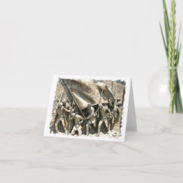 Irish Brigade Note Card Kort