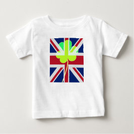 Irish British Flagga Shamrock Klöver St. Patrick U Tröja