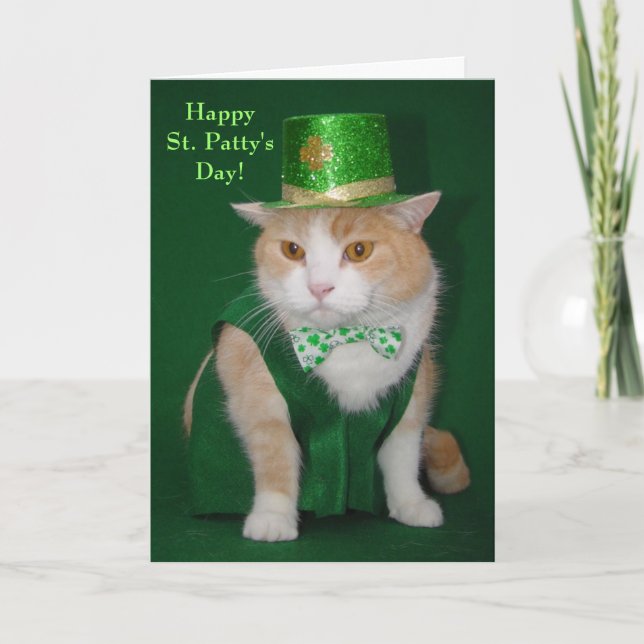 Irish Bubba Kattunge Blessing Kort (Framsida)
