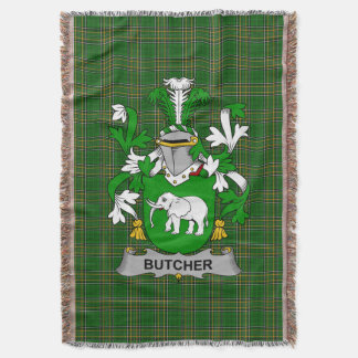 Irish Butcher Jackar Arm Family Crest Ireland Filt