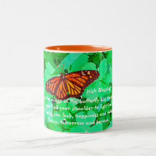 Irish Butterfly Blairs Två-Tonad Mugg