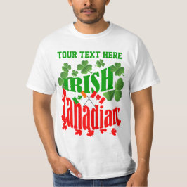 Irish Canadian St patrick's day T Shirt