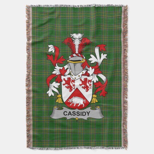 Irish Cassidy eller O_Cassidy Jackar av Arm Family Filt (Framsidan Vertikal)