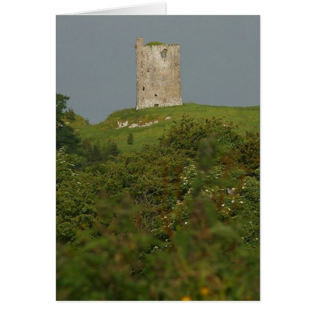 Irish Castle Hälsningskort (Framsidan)