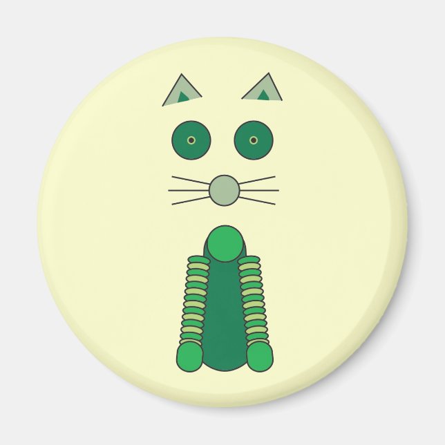 Irish Cat Magnet (Framsidan)