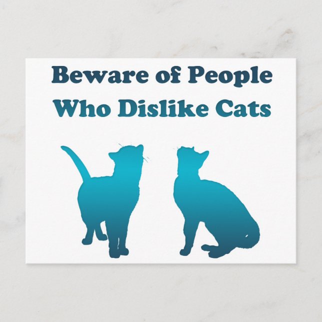 Irish Cat Proverb Vykort (Framsida)