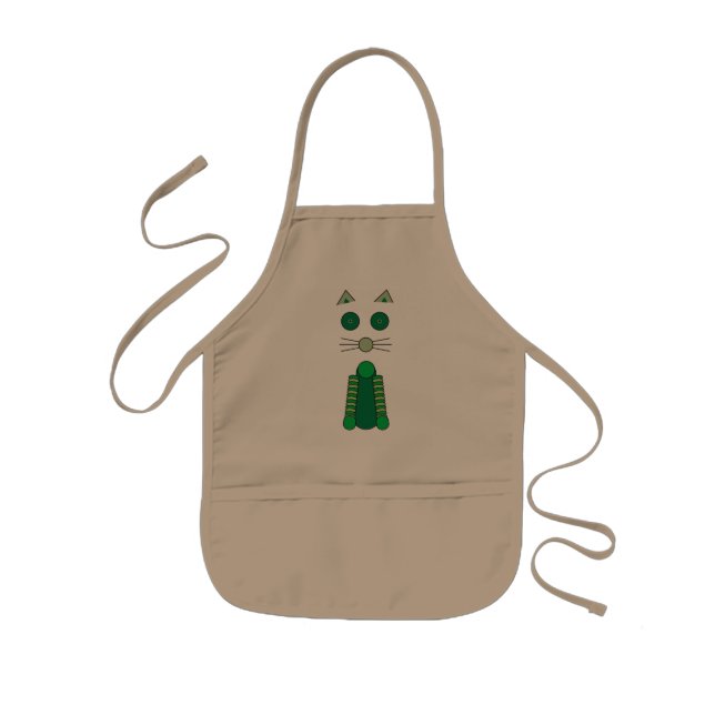 Irish CAT T-Shirt Barnförkläde (Framsidan)