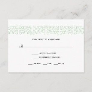 Irish Celtic OSA response card 3991 Kort