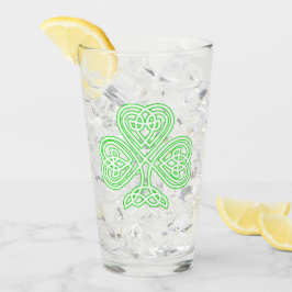 Irish Celtic Shamrock Glaskopp