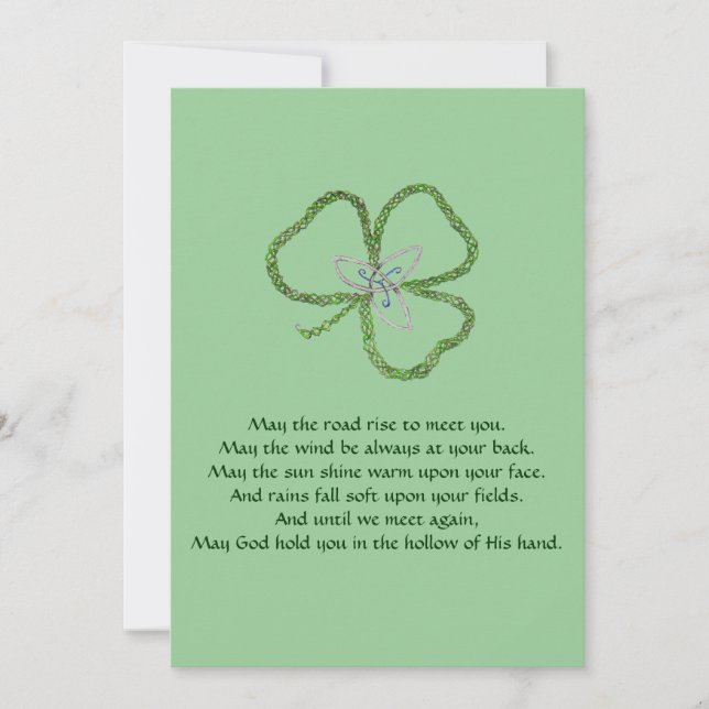 Irish Celtic Shamrock Knot (Framsida)