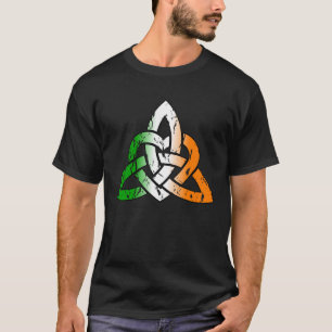 Irish Celtic Trinity Knot hjärta St Patrick s T Shirt