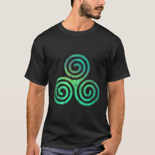 Irish Celtic Trinity Knot Triskelion Symbol Kristu T Shirt
