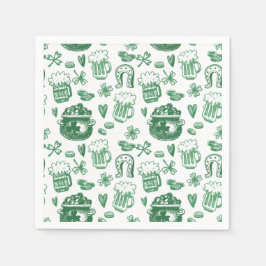 Irish Charm Papper Party Napkins Pappersservett