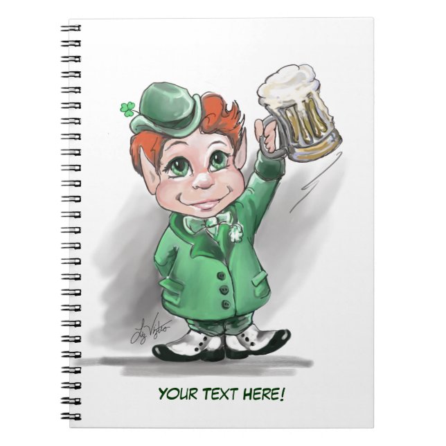 Irish Cheers! Anteckningsbok (Framsidan)