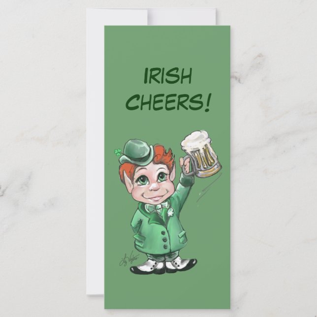 Irish Cheers! Bokmärke (Framsida)