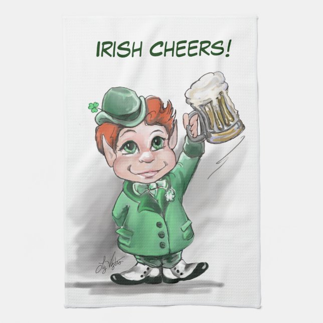 Irish Cheers! Köksdukar Kökshandduk (Vertikal)