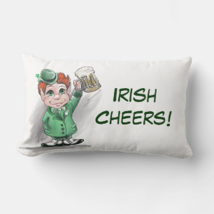 Irish Cheers! Lutning av stödlinje Lumbarkudde