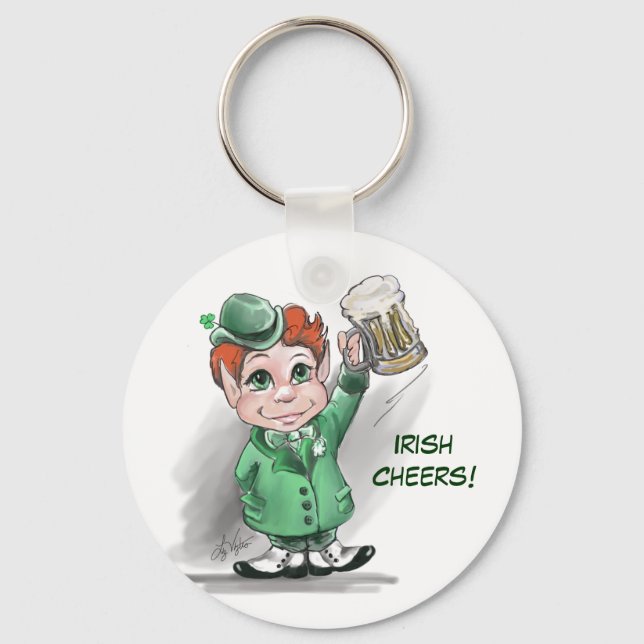 Irish Cheers! Nyckelring (Framsida)