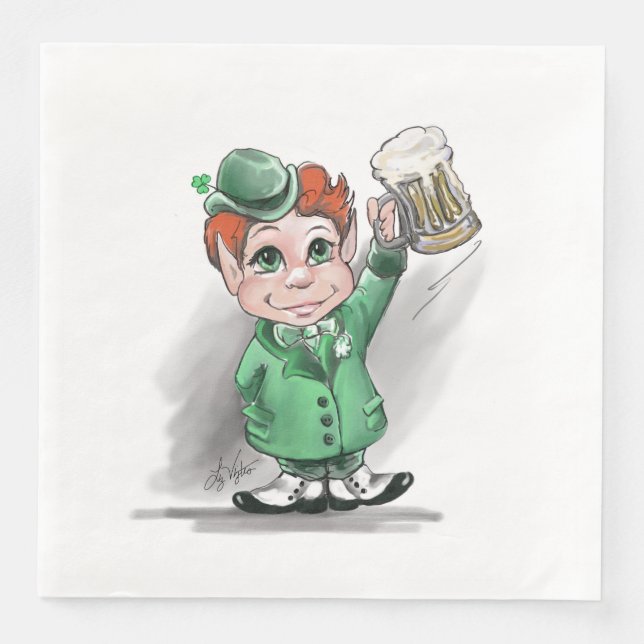Irish Cheers! Pappersservett (Framsida)