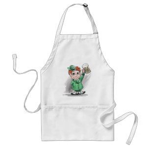 Irish Cheers! St patrick's day Apron Förkläde