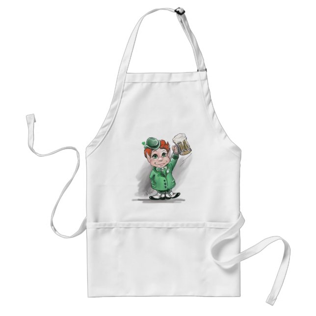 Irish Cheers! St patrick's day Apron Förkläde (Framsidan)