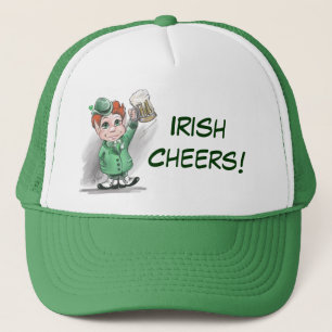 Irish Cheers! St patrick's day Hat Truckerkeps