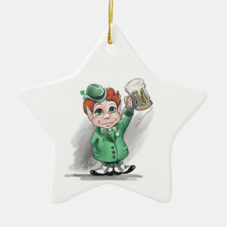 Irish Cheers! Star Ornament