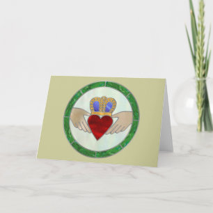 Irish Claddagh Card Kort