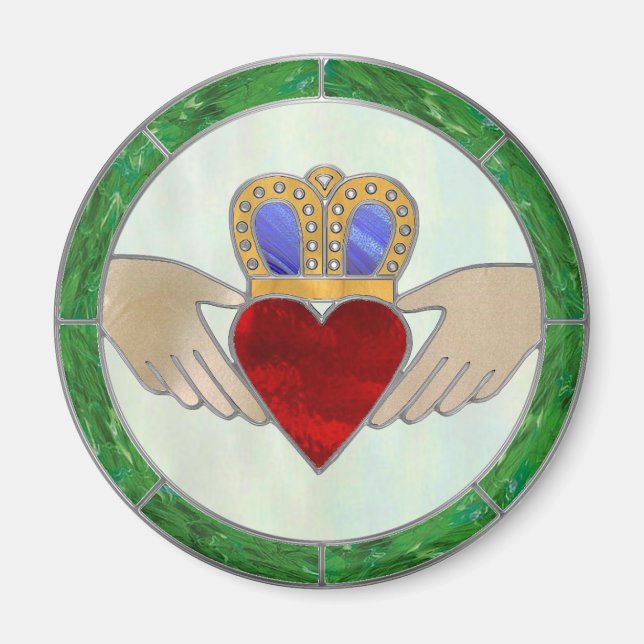 Irish Claddagh Magnet (Framsidan)