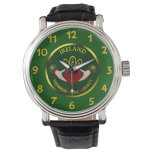 Irish Claddagh Personlig Armbandsur