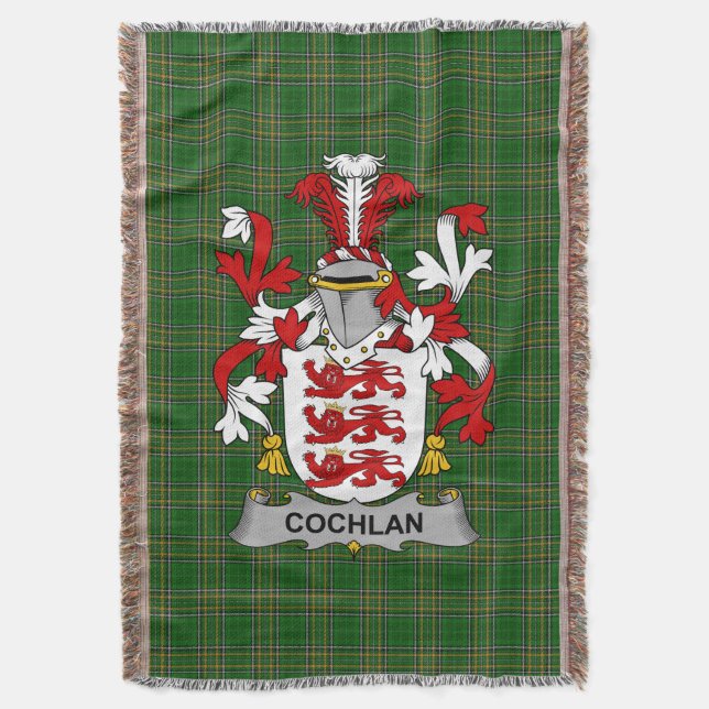 Irish Cochlan eller McCoughlan Jackar av Arm Famil Filt (Framsidan Vertikal)