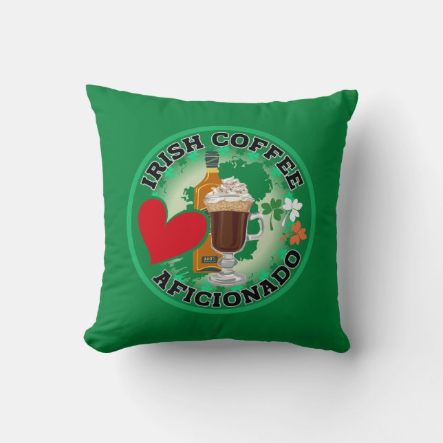 Irish Coffee Aficionado Kudde (Framsida)