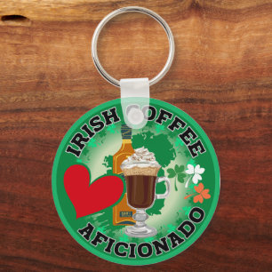 Irish Coffee Aficionado. Nyckelring