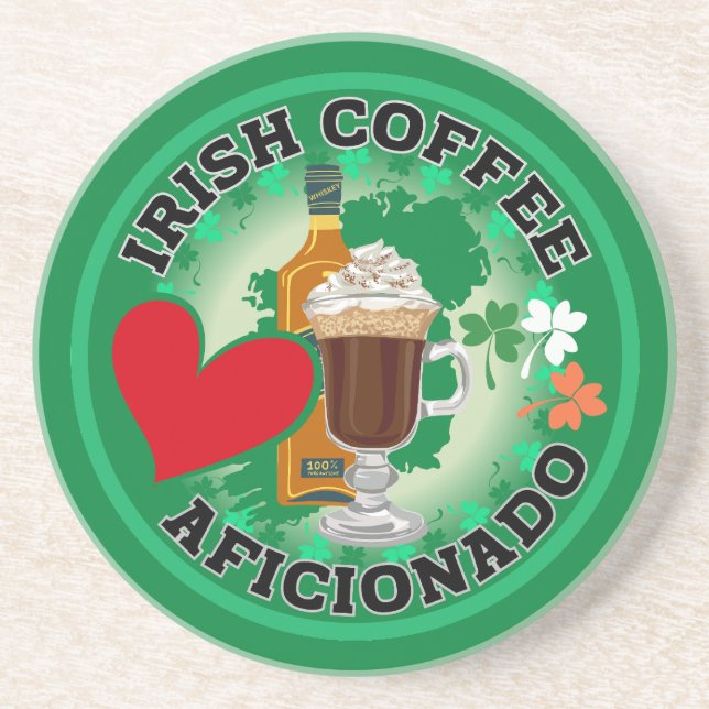 Irish Coffee Aficionado Underlägg (Framsidan)