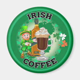 Irish Coffee - An Elixir. Magnet