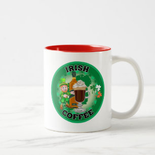 Irish Coffee - An Elixir. Två-Tonad Mugg