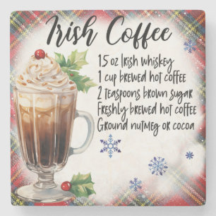 Irish Coffee Recipe Marble Underlägg