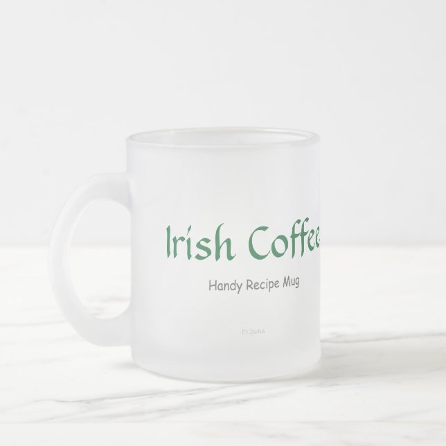Irish Coffee Recipe Mugg (Vänster)