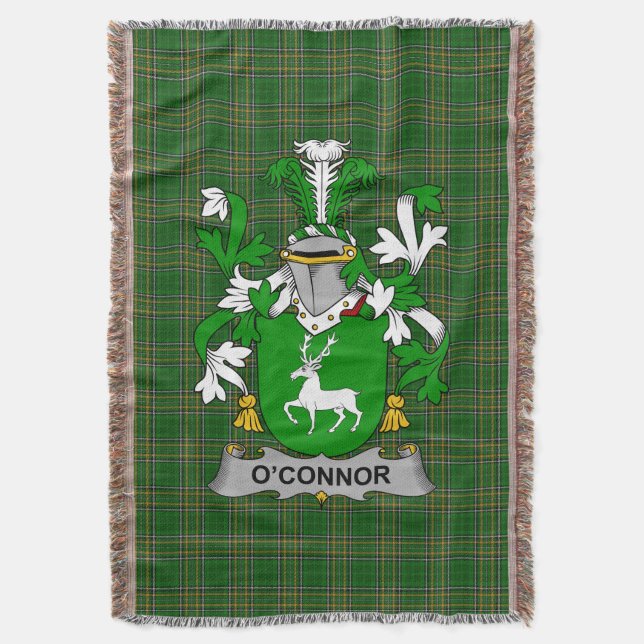 Irish Connor eller O_Connor (Corcomroe) Jackar av  Filt (Framsidan Vertikal)