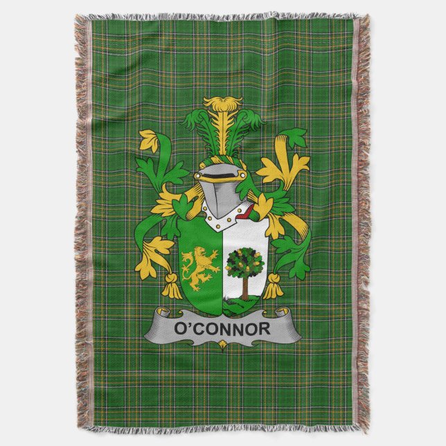 Irish Connor eller O_Connor (Sligo) Jackar av Arm  Filt (Framsidan Vertikal)