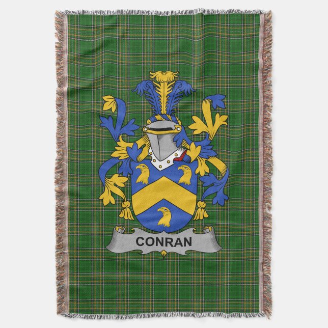 Irish Conran eller O_Condron Jackar av Arm Family  Filt (Framsidan Vertikal)