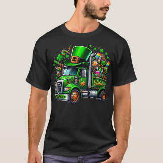 Irish Construction Lastbil Crane Småbarn Boys St P T Shirt