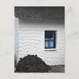Irish Cottage Postcard Vykort