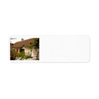Irish Cottage Returetiketters Returadress Etikett