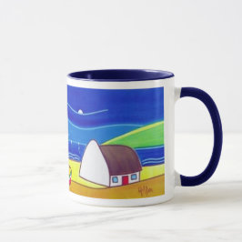 Irish Cottage vid Natten Mugg