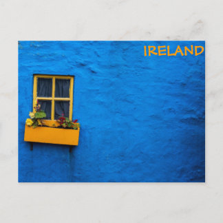 Irish cottage vycard vykort