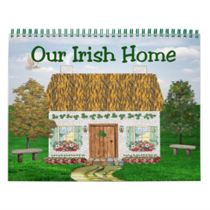 Irish Cottages Calendar Kalender