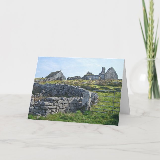 Irish Countryside Notecard Kort (Framsida)